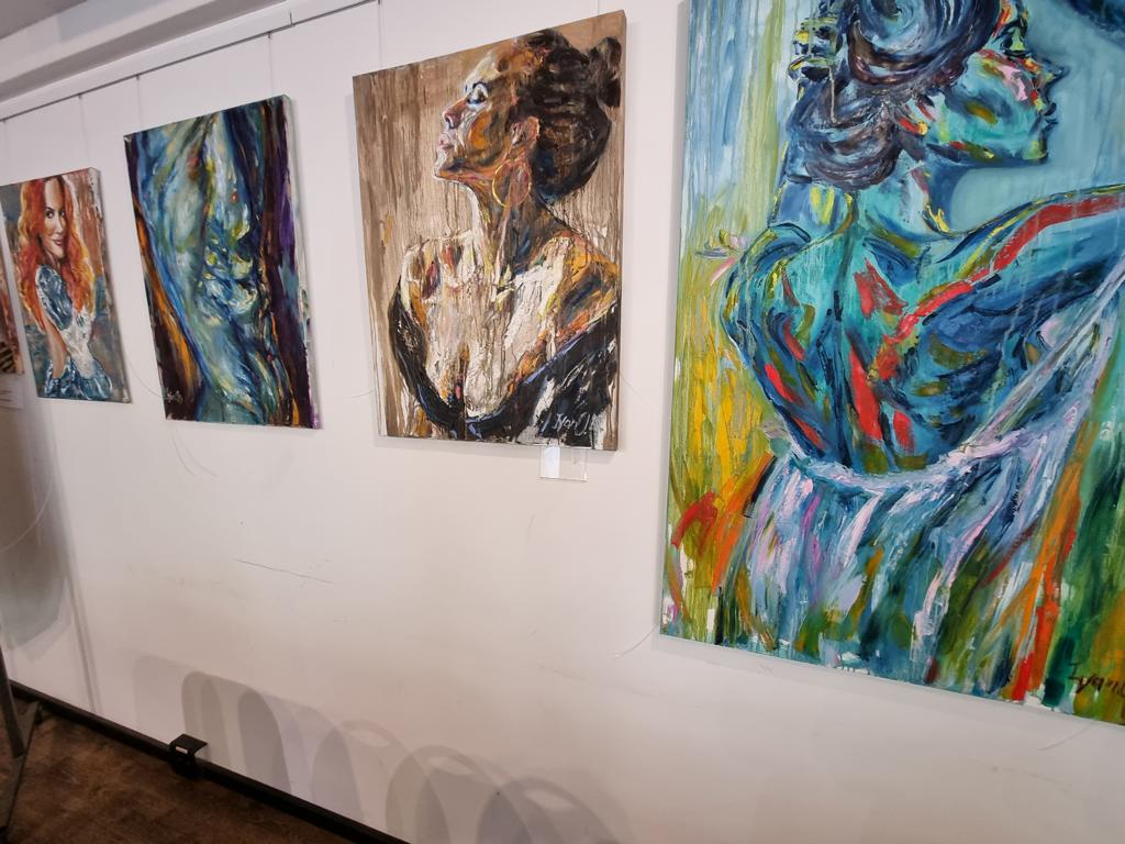 Gemäldeausstellung im Unperfekthaus