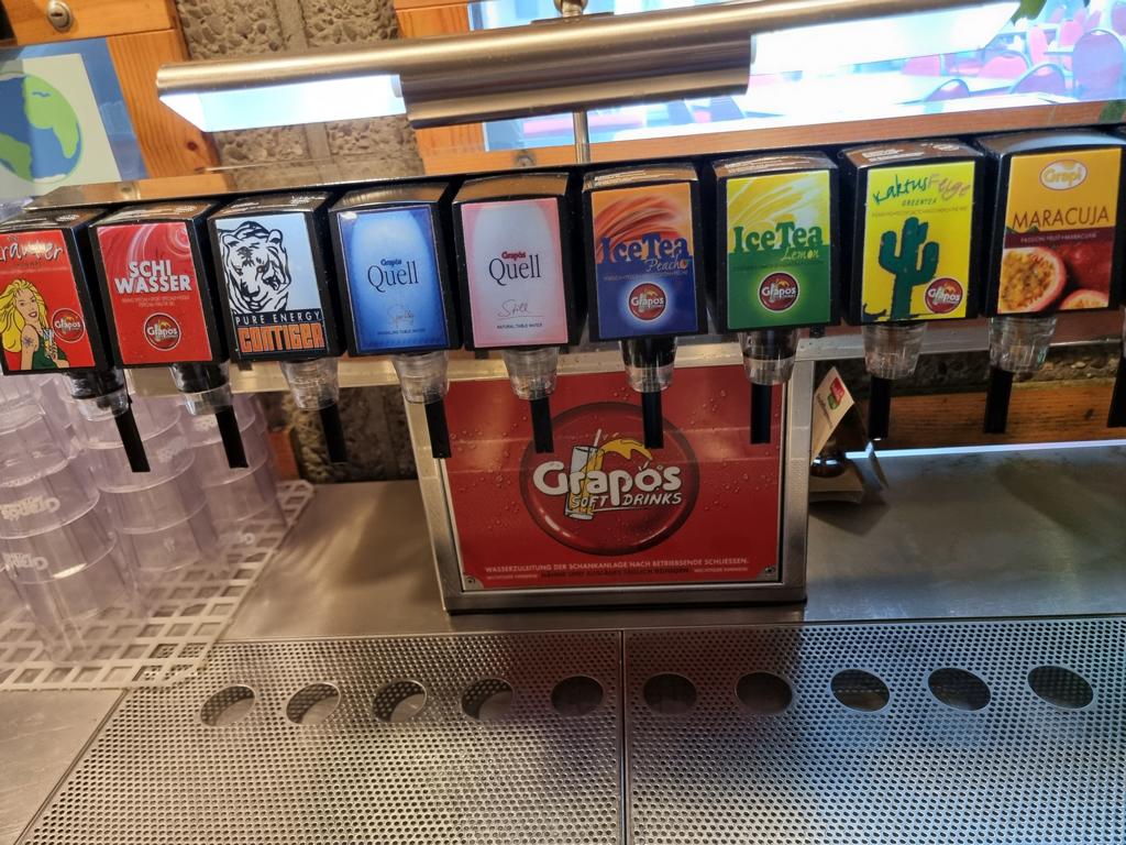 Getränkespender im Unperfekthaus