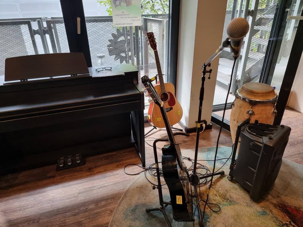 Musikecke im Unperfekthaus
